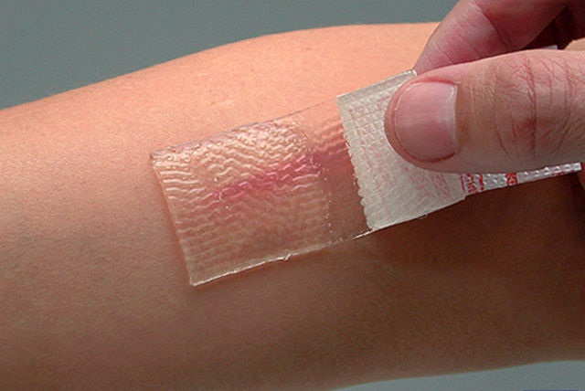 силиконовый пластырь