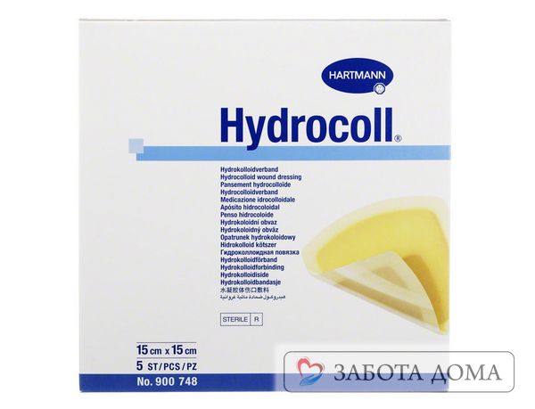 Представляет собой гидроколлоидную повязку против пролежней, имеющую способность к самофиксации Гидроколл
