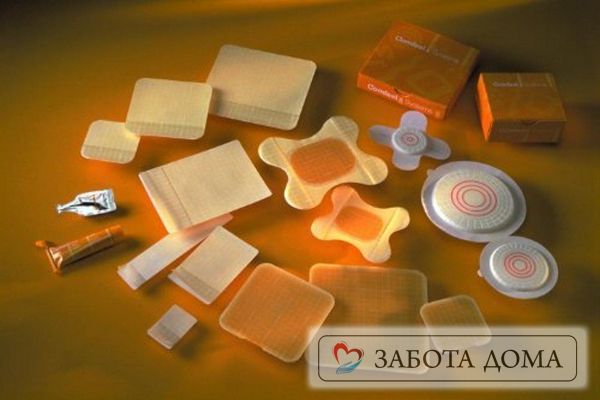 В составе Комфил Плюс имеется синтетическая гидроколлоидная масса с крупицами целлюлозы, способствующей абсорбции влаги, и альгинат Комфил плюс