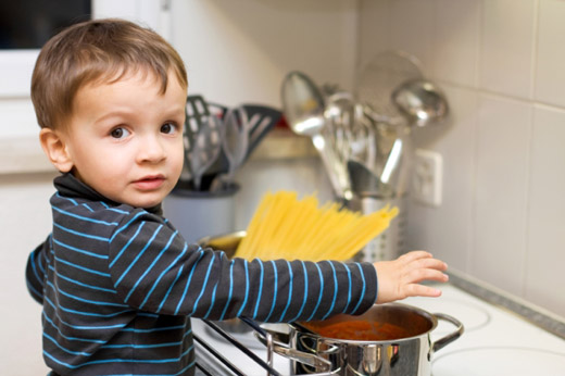 ребенок обжегся кипятком