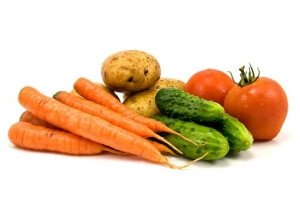 Свежие овощи