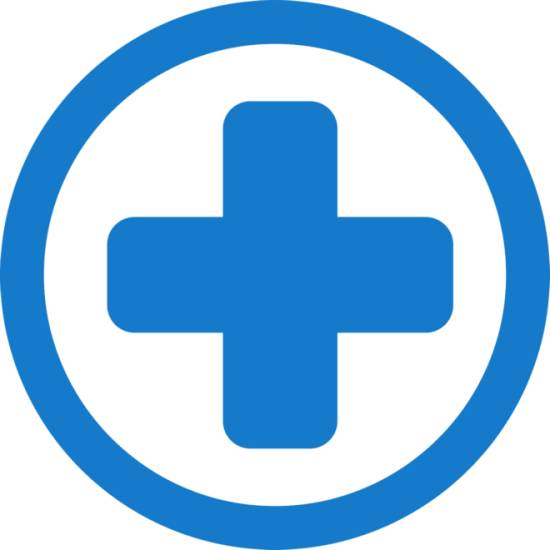 синий крест