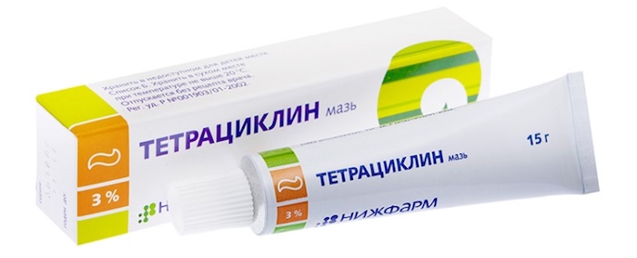 Можно ли помазать ожог тетрациклиновой мазью