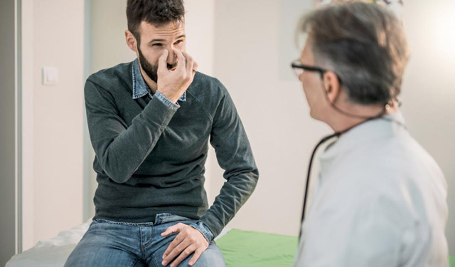 Если болит голова и сопли с кровью